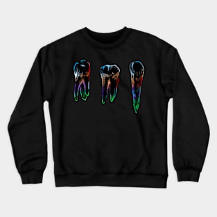 Rainbow Teeth Crewneck Sweatshirt